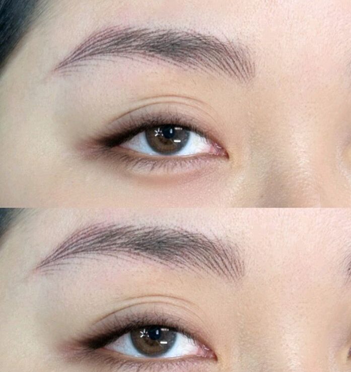 Phun chân mày sau mấy ngày thì hết sưng và bong hoàn toàn?