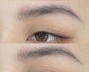 Phun mày Hairstroke có phù hợp với da dầu không?