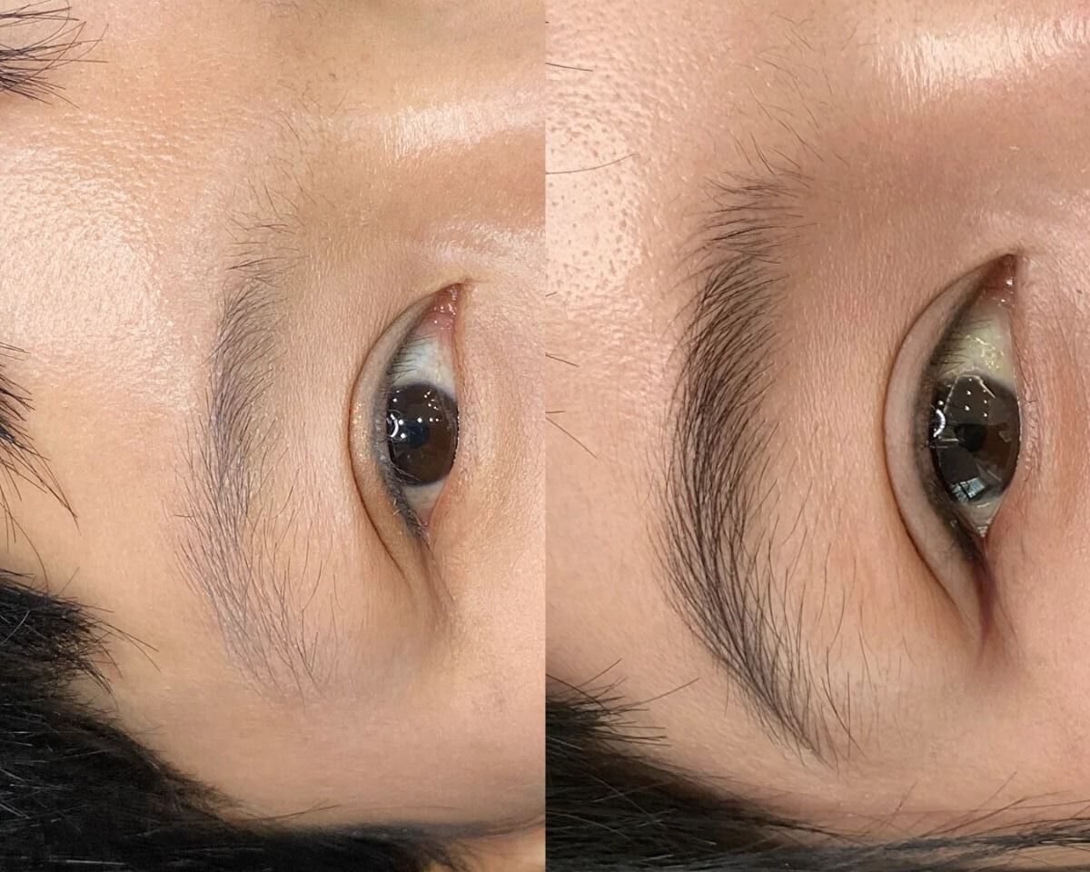 Phun mày Hairstroke đón Tết: Giải pháp cho dáng mày tự nhiên như sợi thật 4 Phun mày Hairstroke là gì? Xu hướng chân mày tự nhiên