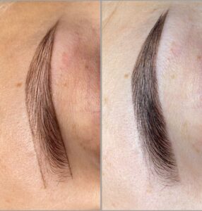 So sánh phun xăm chân mày Hairstroke và Microblading – Nên chọn gì?
