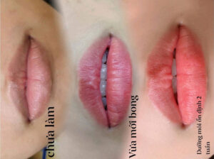 Phun môi đẹp tự nhiên là do màu mực hay do cách đi kim?