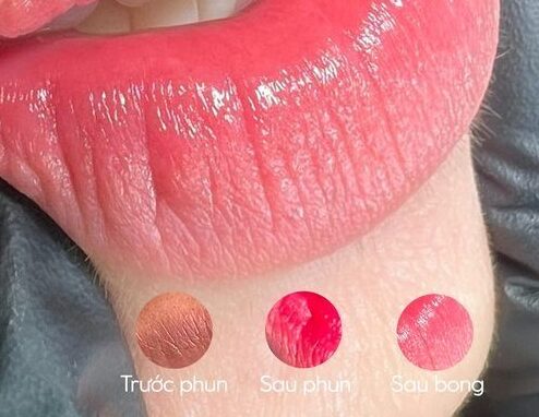 Top màu phun môi hot trend 2026 giúp gương mặt tươi tắn tức thì