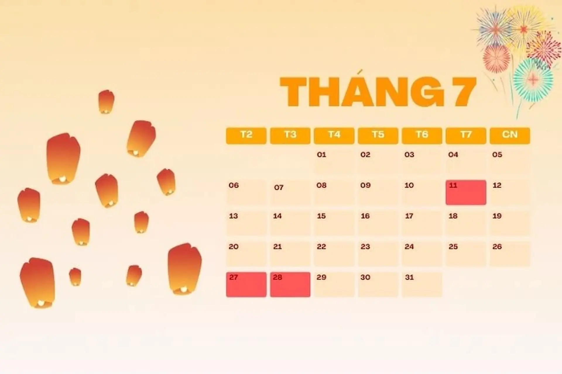 Ngày tốt xăm chân mày và phun môi tháng 7/2026