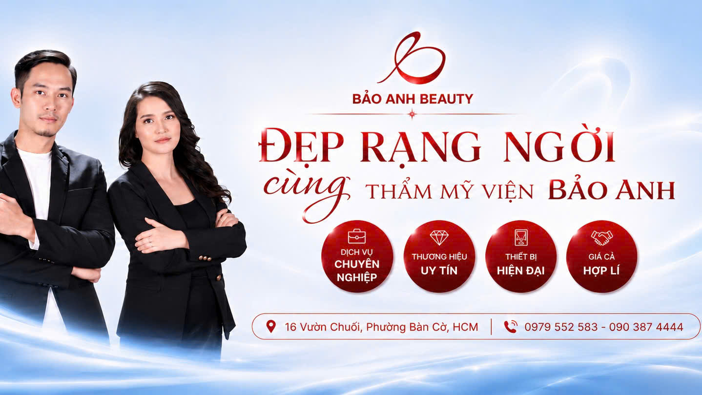 Thẩm mỹ Bảo Anh địa chỉ xăm chân mày đẹp tại quận 3